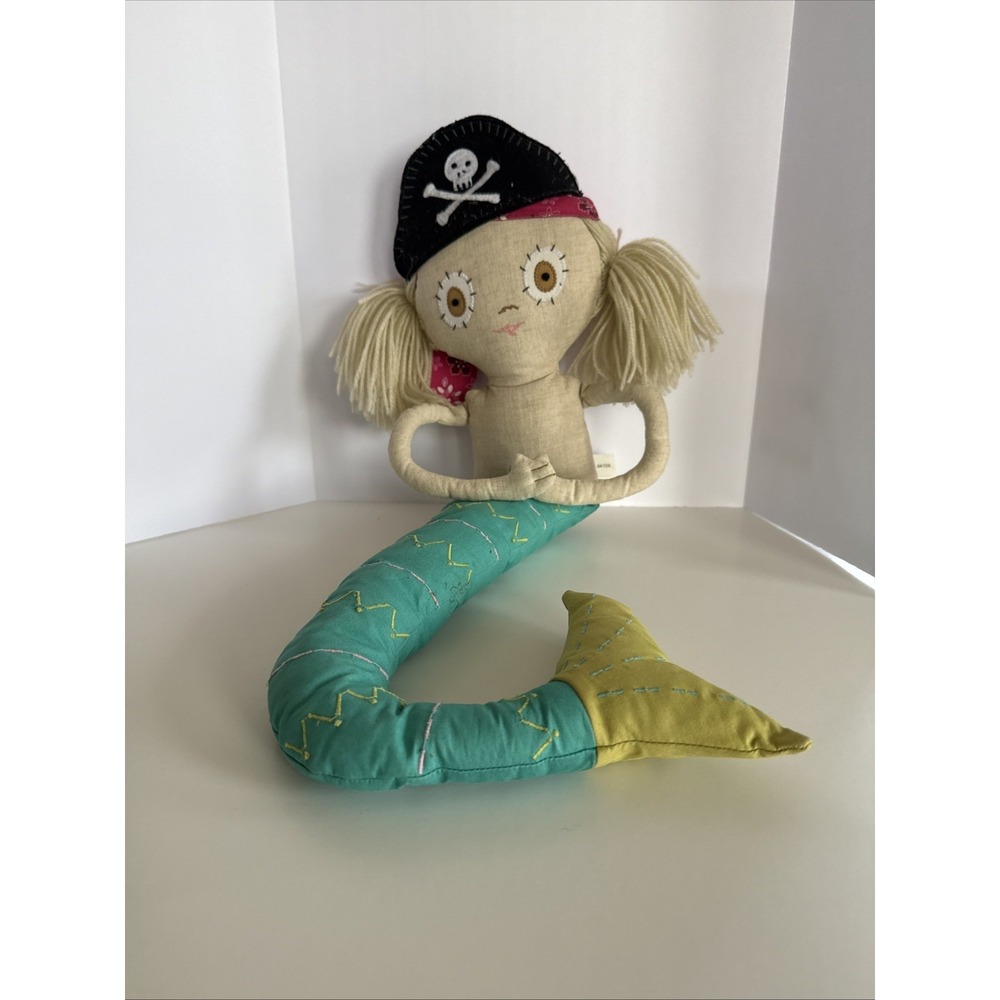 Pottery Barn Kids Pirate Mermaid 27" Doll. 2000-2009